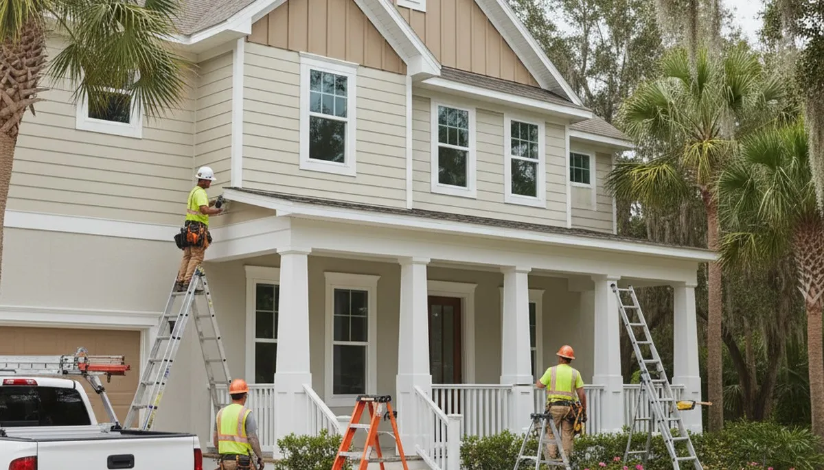 Vinyl siding installation service in Jacksonville, FL for local homes and businesses