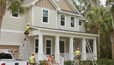 Vinyl siding installation service in Jacksonville, FL for local homes and businesses