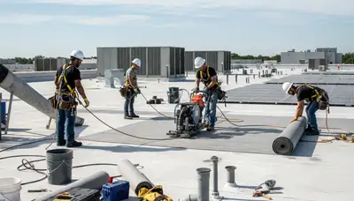 Commercial roofing in Jacksonville, FL for local businesses by FX Remodeling & Exteriors