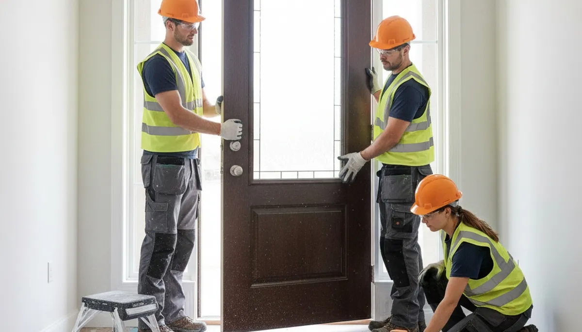 Door installation in Jacksonville, FL for durable, weather-resistant home exteriors