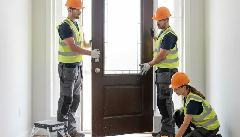 Door installation in Jacksonville, FL for durable, weather-resistant home exteriors