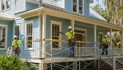 Vinyl siding installation service for Jacksonville, FL homes by a professional siding contractor