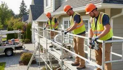 Professional gutter installation in Jacksonville, FL for reliable rainwater drainage on a home