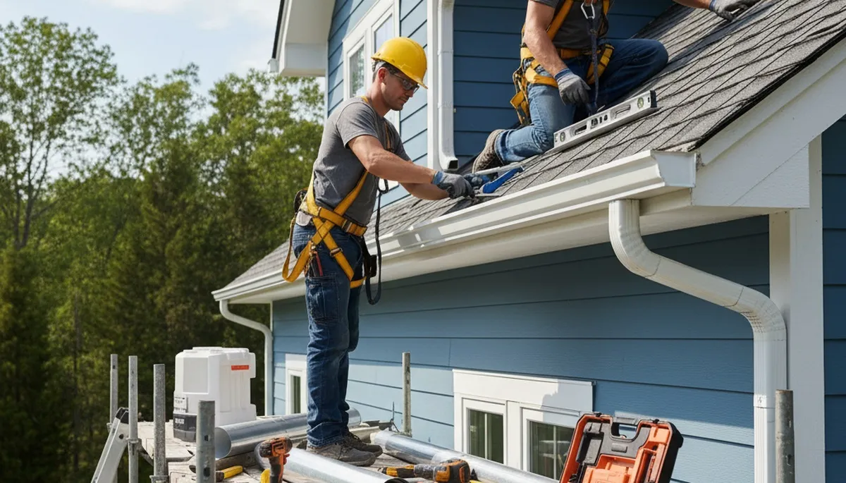 Gutter repair in Jacksonville, FL for leaks, sagging gutters, and storm damage by FX Remodeling & Exteriors