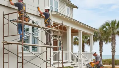 Vinyl siding installation in Jacksonville, FL for a residential home exterior