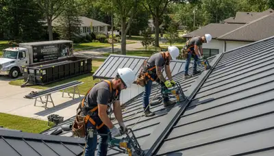 Metal roofing installation in Jacksonville, FL for heat and storm protection