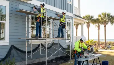 Vinyl siding installation service in Jacksonville, FL for residential homes