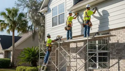 Vinyl siding installation service for Jacksonville, FL homes